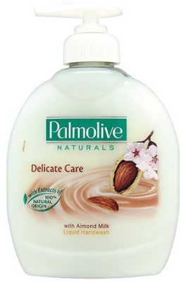 Folyékony szappan, 0,3 l, PALMOLIVE Delicate Care "Almond milk"